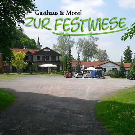 Motel Zur Festwiese Gierstadt Экстерьер фото